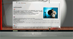 Desktop Screenshot of galliscenografie.it
